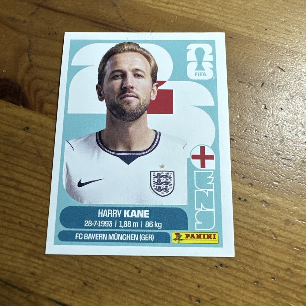 HARRY KANE Panini FIFA World Cup 2026 Sticker #ENG18 England